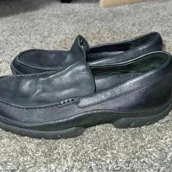 Polo Ralph Lauren Black Men’s Leather Loafers Sz 7D - Picture 4 of 7